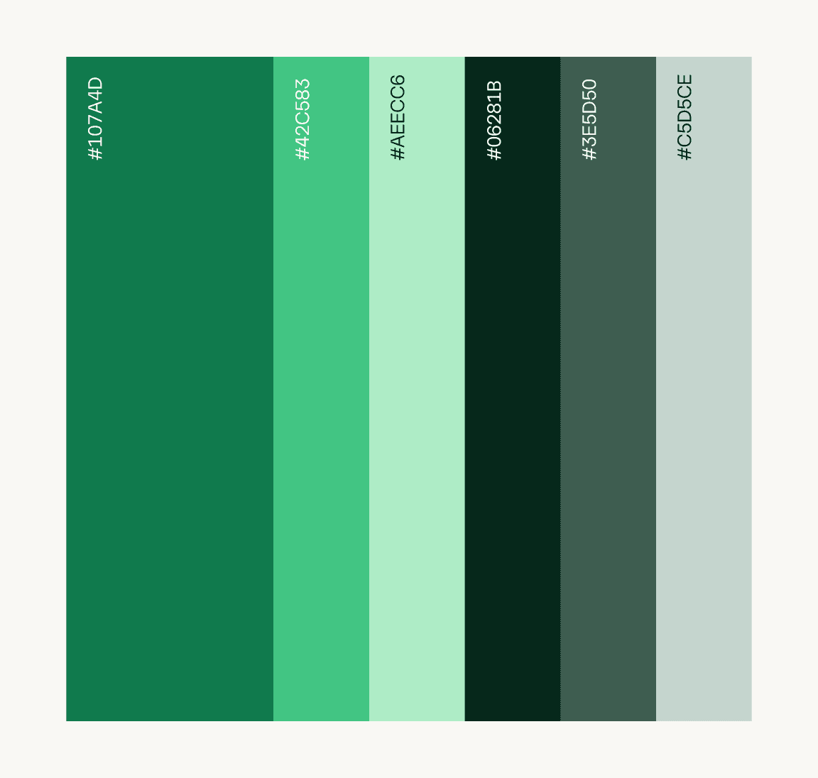 Greptile brand color palette